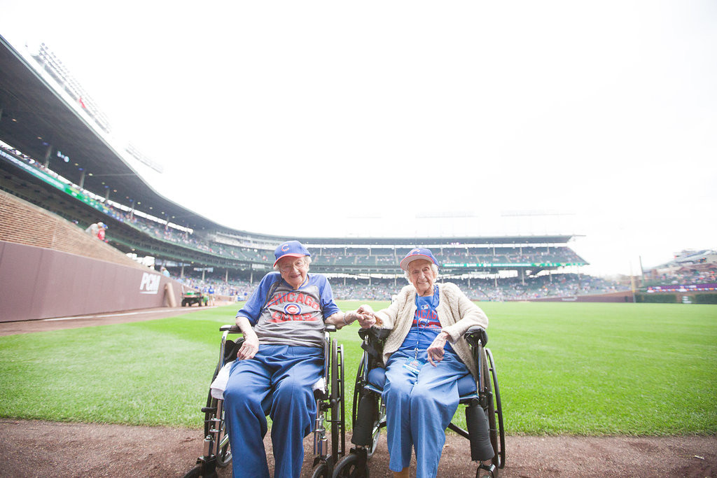 Seniors at Wrigley Field