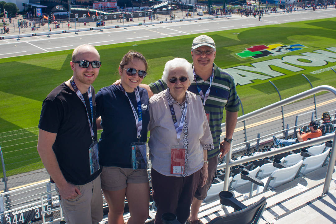 Irene and Her Family at Daytona